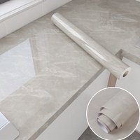 Panneaux muraux de conception de marbre de prix d'usine, papier peint intérieur de pvc, décor de maison