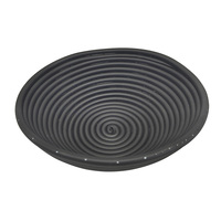 Vente en gros Panier rond en plastique fait main en rotin Banneton PP rotin pour l'épreuvage du pain Baskert Sourodugh pour le pain