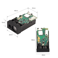 Sensor de distancia IR de puerto serie USB para Arduino Sensor de distancia de fase Digital RS232 Sensor de medición láser de salida UART