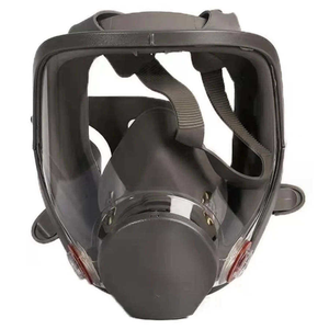 Masque respiratoire intégral en silicone, modèle 6800 KN95, masque à gaz réutilisable avec filtre anti-poussière, protection respiratoire complète - Product Image 1