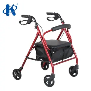 Venda quente melhor barato quadro de alumínio, adulto, melhor caminhante de capacidade com assento kaiyang ky9144l, rollator de alumínio ativo