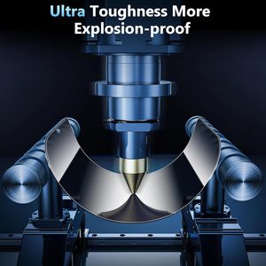 Verre trempé japonais Asahi 9H 2.5D, 2 mètres, super résistant, pliable à 360 degrés, anti-traces de doigts, pour écran de téléphone portable S25 Ultra - Product Image 4