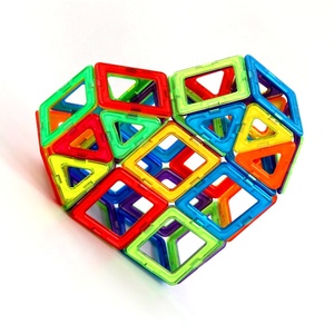 2024 New Arrival Amazon Hot Bán nhà máy bán buôn mạnh mẽ ABS nam châm gạch xây dựng khối thiết lập cho trẻ em Đồ chơi giáo dục - Product Image 5