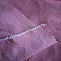 Tissu en microfibre de polyester recyclé, crêpe, velours, mousseline