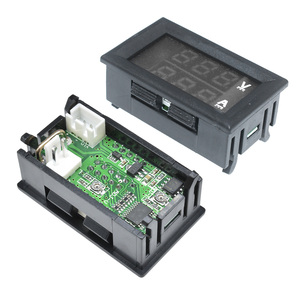 DIYMORE DC 100V 10A dijital yeşil + yeşil çift LED Volt Amp metre ölçer voltmetre ampermetre - Product Image 3