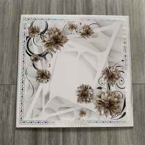 Lâu năm trang trí treo bảng điều khiển trần vuông 60x60 PVC trần giả cho phòng tắm - Product Image 2