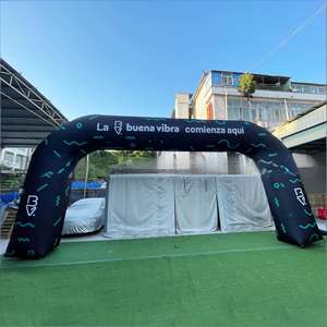Arche gonflable publicitaire commerciale sur mesure de 20 pieds pour événements en plein air, arche gonflable pour départ et arrivée - Product Image 2