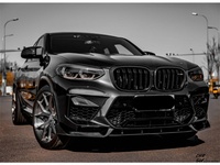 Kit de séparateur de pare-chocs avant léger personnalisé pour BMW X3M X4M, style AE amélioré, en fibre de carbone, kit carrosserie pour lèvre de pare-chocs avant