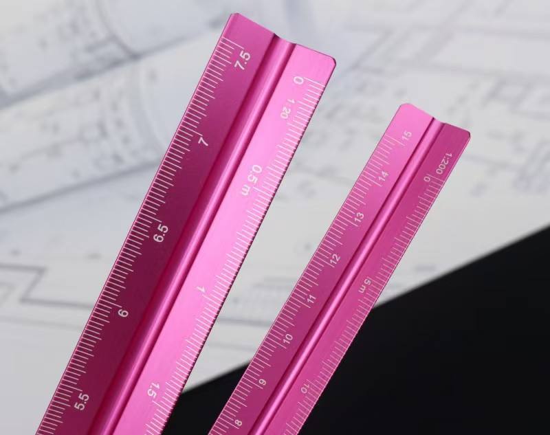 Linyu Triangular Measuring Ruler - Precision & Durability