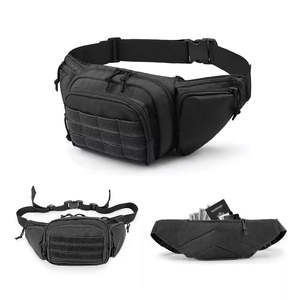 Riñonera Deportiva Personalizada para Hombre, Riñonera Impermeable de Tela Oxford, Riñonera Deportiva para Correr al Aire Libre, Color Sólido, Primavera 2024 - Product Image 1