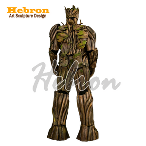 Disfraz <span class=keywords><strong>de</strong></span> Personaje <span class=keywords><strong>de</strong></span> Película Personalizado <span class=keywords><strong>de</strong></span> Groot <span class=keywords><strong>Guardianes</strong></span> <span class=keywords><strong>de</strong></span> <span class=keywords><strong>la</strong></span> <span class=keywords><strong>Galaxia</strong></span>, Conjunto Completo Estilo Zancos, Ropa para Eventos y Actuaciones - Product Image 5
