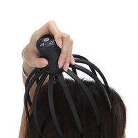Masseur de tête électrique pour la relaxation du cuir chevelu et le soulagement du stress Croissance des cheveux Stimulation du cuir chevelu Griffe Dispositif de soins de santé
