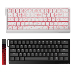 Teclado Gaming MADLIONS MAD 60 HE con Interruptores Magnéticos, Diseño 60%, Efecto Hall, Disparo Rápido de 8000Hz, Actuación Ajustable de 0.1mm, RGB - Product Image 1