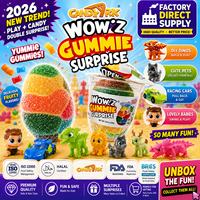 Bonbons gélifiés en corde, fruités, moelleux et croquants, saveur Wowz, bonbons acidulés Tutti Frutti, vente chaude, fabrication OEM ODM, fournisseur direct d'usine