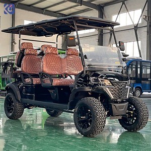 Voiture de golf électrique personnalisée homologuée pour la route, certifiée CE, avec batterie au lithium, pour le camping et les terrains de golf tout-terrain - Product Image 1