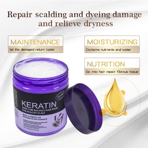 Mascarilla Capilar Orgánica de Lavanda para el Cuidado del Cabello, Reparación de Salón, Colágeno Suavizante, la Mejor al por Mayor - Product Image 3