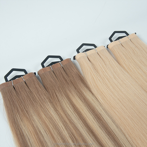Extensions de cheveux naturels russes vierges de qualité supérieure, invisibles, injectées, en trame, pour la vente en gros en usine - Product Image 2