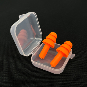 Bouchons d'oreilles réutilisables en silicone, doux, lavables, confortables, insonorisants, <span class=keywords><strong>prix</strong></span> usine. - Product Image 3