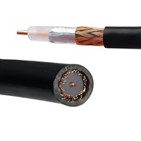Câble coaxial RF personnalisable Pigtail RG58 50 Ohm à conducteur en cuivre pour navigation GPS, levés RTK et systèmes de micros sans fil