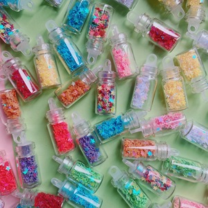 Juego de 24 Colores de Resina en Botellas de Vidrio para Decoración de Uñas Artificiales, Brillo para Arte de Uñas, Pegatinas de Gel para Uñas, Decoración Navideña - Product Image 6