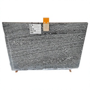 <b>Top</b> Quality Sunset Beige Black Galaxy <b>Marble</b> Big Slab Elegant Flamed Finish High Demand Natural Stone for Hotel Interior - Product Image 1
