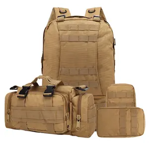 Zaino tattico zaino da viaggio campeggio escursionismo Outdoor zaino 55L Molle zaino