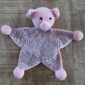 <span class=keywords><strong>Doudou</strong></span> en tricot crocheté en forme d'ours ou de mouton pour bébé, couverture de sécurité pour bébé, jouet de confort pour le sommeil, couverture en coton tricoté pour bébé - Product Image 5