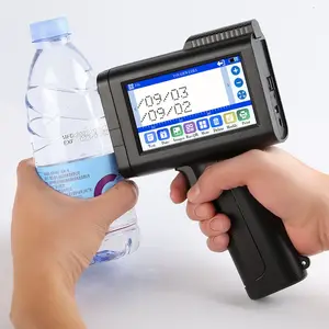 Popular Por Atacado Portátil Código Máquina Handheld Inkjet Handjet Impressora Para Saco De Plástico Garrafa