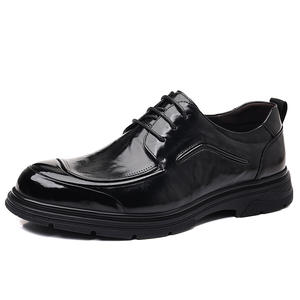 Zapatos de Vestir de Cuero de Lujo para Boda, Antideslizantes, Ligeros, Flexibles, Cómodos, para Novio, Fiesta, Banquete - Product Image 1