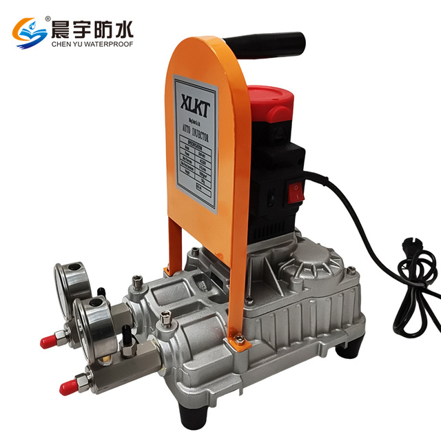 Automatic High Pressure Cement Epoxy Tile Grout Pump Mixer Acrylic Injection Grouting Waterproofing Grout Filling Machine