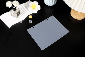 Bán buôn Loose-Leaf xoắn ốc máy tính xách tay a4a5a8 chất kết dính <span class=keywords><strong>PP</strong></span> Index Tab trang Pocket Divider hot item - Product Image 4