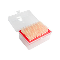 Embouts de pipette à faible rétention de 200 µl, en plastique stérile, en rack, embouts de pipette de 100 µl P1000, sans ADN/RNAse
