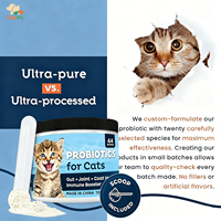 VitaFit Probiotiques pour chats en comprimés à croquer – 120 portions – Absorption rapide et sûre – Soutien pour la santé de l'intestin, des articulations, du système immunitaire, de la peau et du pelage