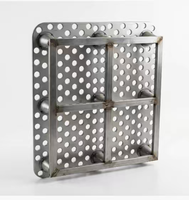 Nouveau support de stockage standard de type Tianzi en acier zingué robuste CA12105 pour palette 1200x1000x110mm 0.5mm