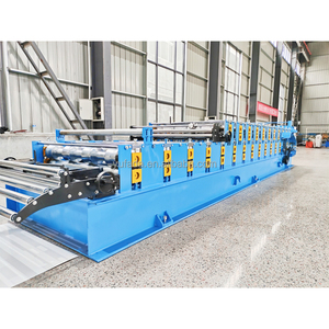 Máy tạo hình mái ngói hai lớp pv4 & pv5 CuộN hai tầng trước đây với thiết bị cuộn hình thang bơm - Product Image 4