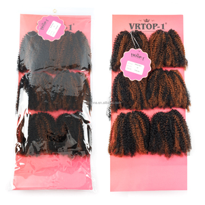Bestseller P1b-30 #   Set di Extension per Capelli Afro Kinky in Misto Capelli Umani, Pronta Consegna, 10 Colori - Product Image 2