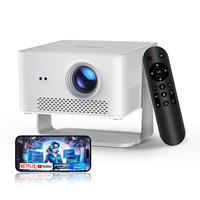 Proyector Inteligente HY450 MAX 2026 1080P, 1100 ANSI, Reconocimiento de Pantalla, Corrección Trapezoidal Automática, WiFi 6, BT5.4, Android 14, Tiro Corto