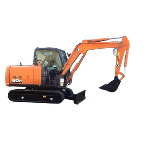 Excavadora de cadenas pequeña Hitachi ZX60C-5A original japonesa usada de alta calidad de 6 toneladas en venta - Product Image 1