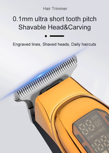 Máquina de Cortar Pelo Profesional Retro Hiena 025 con Pantalla LCD Digital Gradual, Máquina de Cortar Pelo Eléctrica para el Hogar con USB - Product Image 5