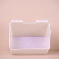 Étui portable carré translucide en plastique dépoli pour cartes, sans compartiment, boîte de rangement pour cartes à compartiment unique