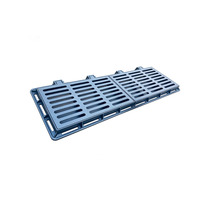 Grille de drainage rectangulaire en fonte nodulaire robuste pour le drainage des eaux des autoroutes