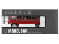 YS TOYS Coche de Juguete a Escala 1:18 de Aleación de Zinc Fundido a Presión |   Coche de juguete con retroceso, luz, sonido y puertas que se abren para niños