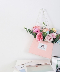 Thiết Kế Mới Hình Thang Hoa Hộp Các Tông Quà Tặng Hoa Hộp Giấy Với Ngọc Trai Xử Lý Hộp Bao Bì Đầy Màu Sắc Cho Hoa Hồng - Product Image 6