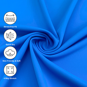 Tissu en nylon extensible dans les quatre sens Jdttex Biflex 80, tricot en nylon, spandex, pour maillots de bain - Product Image 1