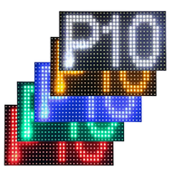 Pantalla LED a Todo Color P10 para Publicidad Exterior, Módulo de Señalización Digital con Brillo de 5000cd para Aeropuertos, Tiendas Minoristas y Centros Comerciales