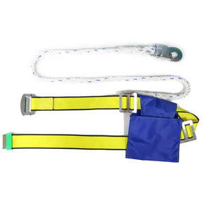 Arnés de seguridad de poliéster de media cintura con cinta de sujeción para seguridad eléctrica, accesorios de escalada, equipo de arborista, y cuerda de seguridad. - Product Image 2