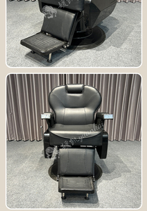 Silla <span class=keywords><strong>de</strong></span> peluquería reclinable <span class=keywords><strong>de</strong></span> gama alta <span class=keywords><strong>para</strong></span> <span class=keywords><strong>hombres</strong></span>, cómoda silla <span class=keywords><strong>de</strong></span> barbería con cabezal <span class=keywords><strong>de</strong></span> aceite hecha <span class=keywords><strong>de</strong></span> madera - Product Image 6