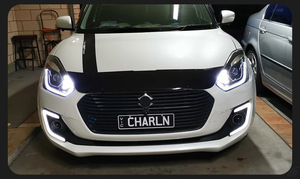 Conjunto de Faros LED DRL Bi-Xenón con Proyector, Accesorios de Estilo para Automóviles, para <span class=keywords><strong>Suzuki</strong></span> <span class=keywords><strong>Swift</strong></span> 2018 - Product Image 3