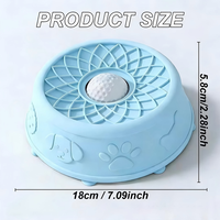 Nouvelle Tendance 2026 : Distributeur de Nourriture à Ventouse Antidérapant pour Chien et Chat, Gamelle Lèche-Ballon en Silicone pour Alimentation Lente et Friandises Liquides