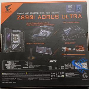 Z890I AORUS ULTRA ITX主板 DDR5内存支持布局 Z890I AORUS ULTRA Mini Sculpting WiFi7主板 Z890I - Product Image 3